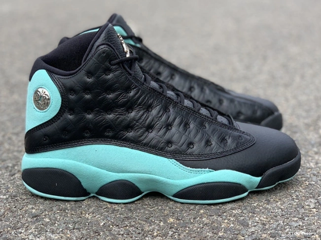 Kicktheory Green Black 414571-030 Retro Jordan 13 Air Island 0629
